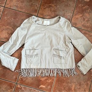 Opening Ceremony Fringe Sweater